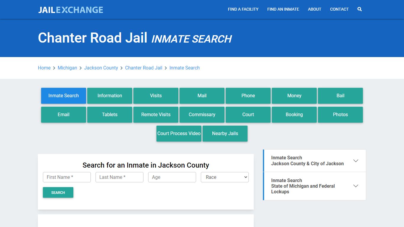 Chanter Road Jail, MI Inmate Search: Roster & Mugshots - Jail Exchange