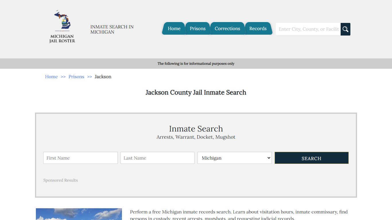 Jackson County Jail Inmate Search | Michigan Jail Roster